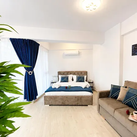 Embassy Mamaia Nord - Piscina Pe Acoperis & Parcare Gratis Apartman Năvodari