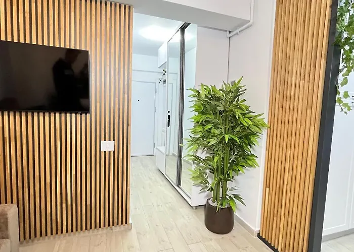 Embassy Mamaia Nord - Piscina Pe Acoperis & Parcare Gratis Lägenhet Năvodari